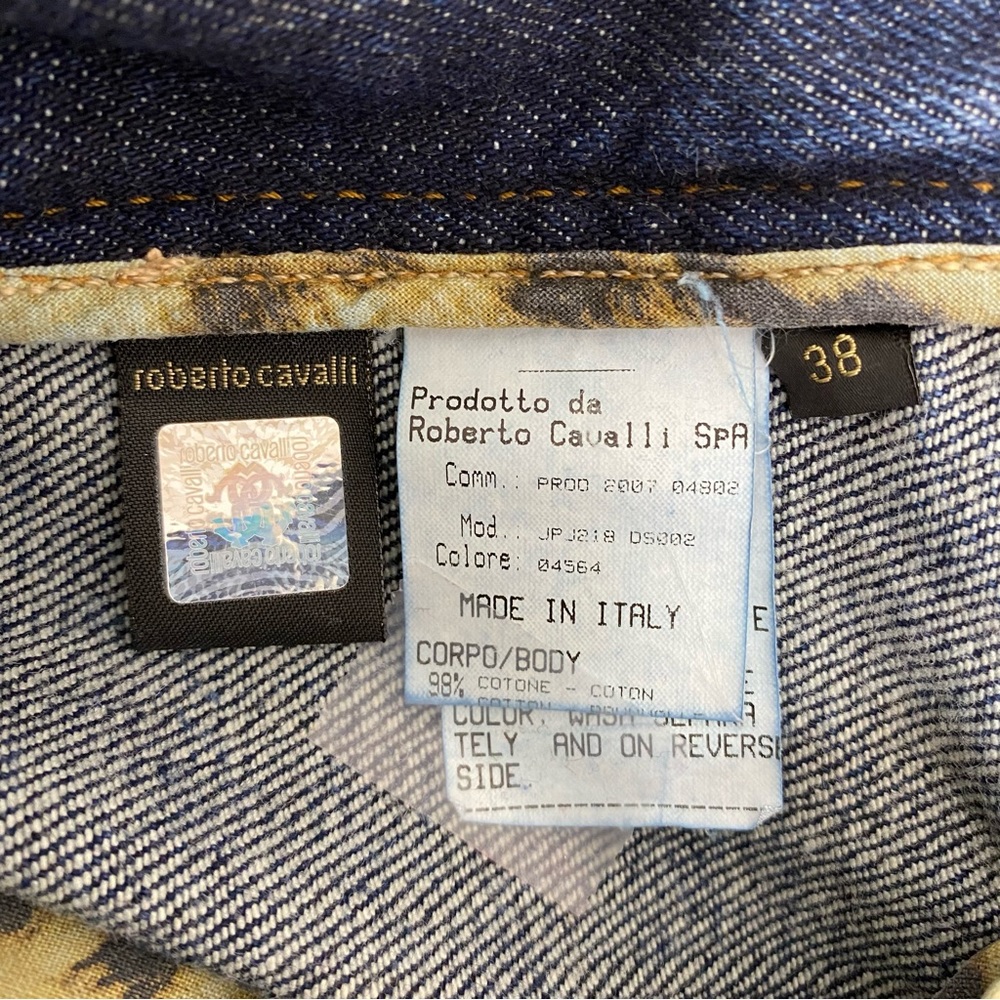 Roberto Cavalli Vintage Blue Jeans - Picture 9 of 12